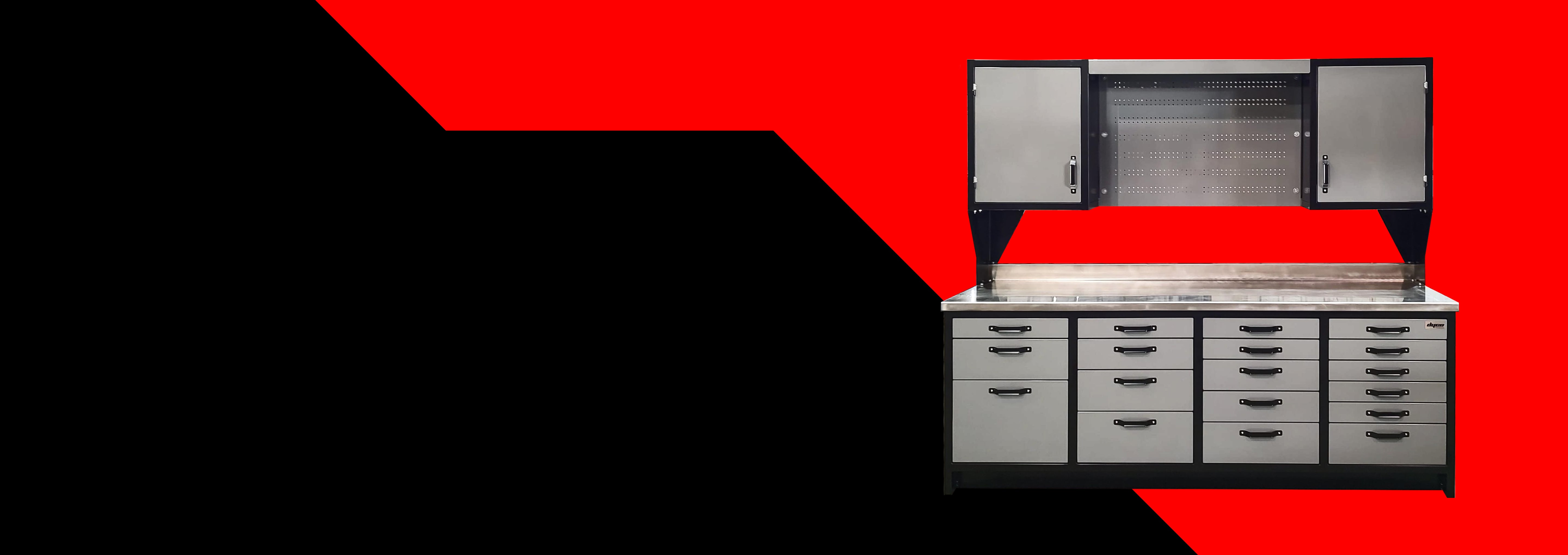Heavy-Duty Workbench with Drawers – Your Efficient Workspace Solution
