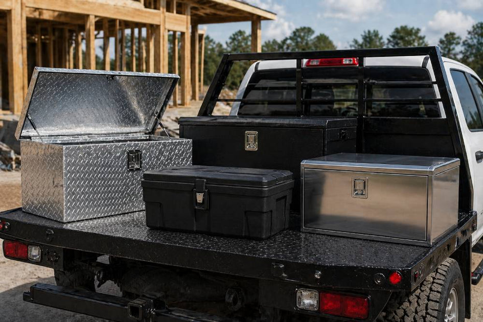 What Are Truck Tool Boxes Made Of?