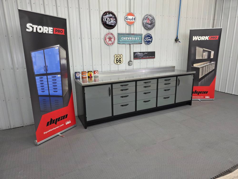WorkPro Heavy-Duty Workbench 10ft - In Stock Now