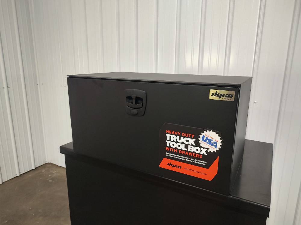 Dyco truck tool box closed