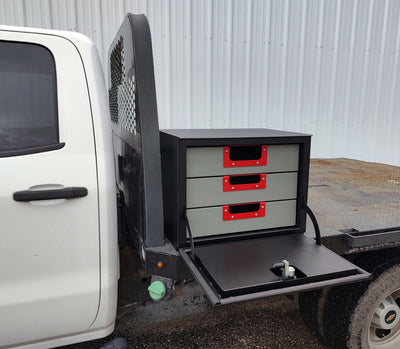 Toolbox on a truck