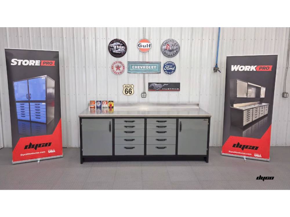 WorkPro Heavy-Duty Workbench 8ft