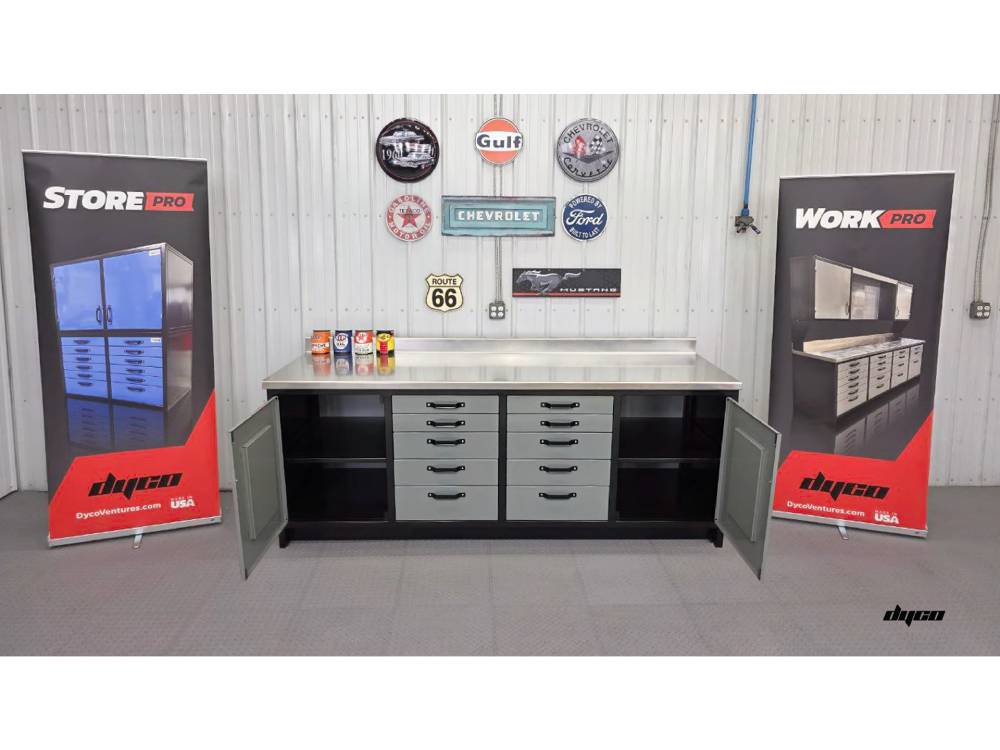 WorkPro Heavy-Duty Workbench 8ft