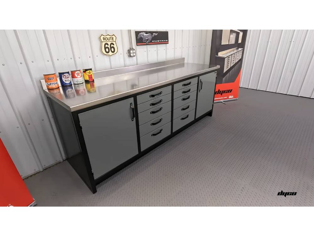 WorkPro Heavy-Duty Workbench 8ft